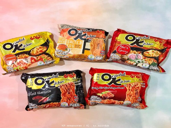 บะหมี่กึ่งสำเร็จรูป มาม่า OK